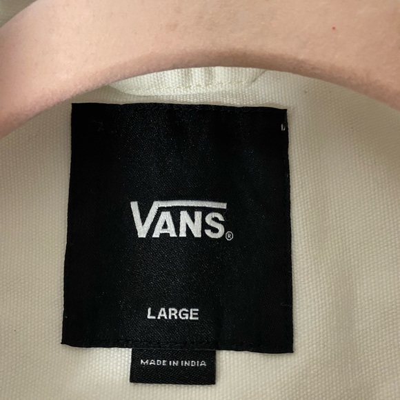 Vans Women's Off-White Denim Embroidery Jacket - Picture 10 of 11